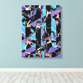 Zuil van lelijkheid canvas print (Insitu (Houten vloer))