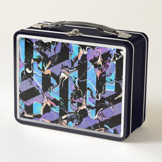 Zuil van lelijkheid metalen lunchbox (Voorkant)