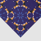 Zuilere Beagle Tissuepapier (Detail)