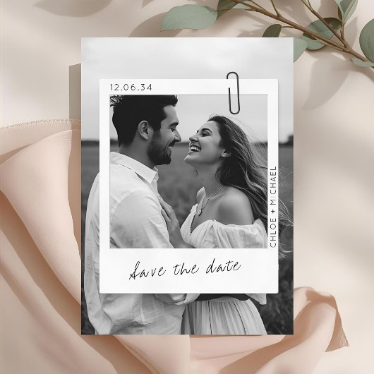 Zuinige & Chic Fotokader Trouw  Save The Date