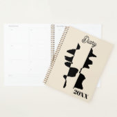Zuivel "Abstract Dual Face" Planner (Display)