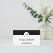 Zuivel Boerderij Country Store Visitekaartjes (Staand voorkant)