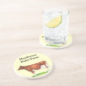 Zuivel Boerderij Koe Onderzetters (Zijkant)