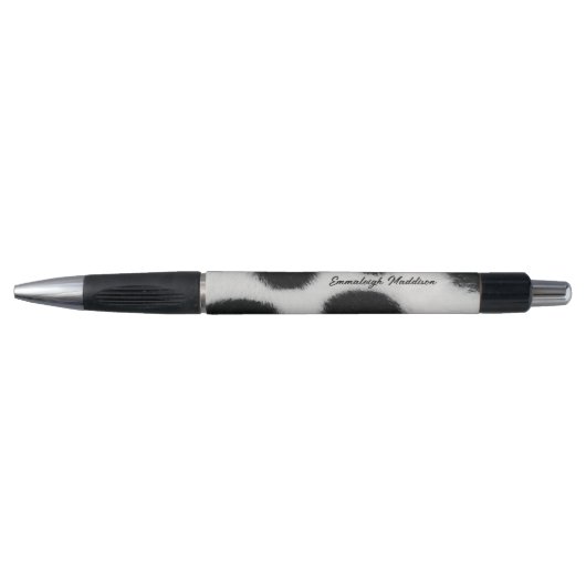 Zuivel Koe Bont Zoals Print Monogram Pen (Voorkant)