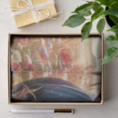 Zuivel Koe en Kalf Wildflower Decoupage Tissuepapier (Geschenk)