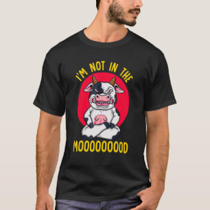 Zuivel Koe niet in de stemming rundveehouder T-shirt