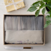 Zuivel Koe Paarse Flower Crown Decoupage Tissuepapier (Geschenk)