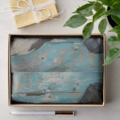 Zuivel Koe rustieke Blue Wall Decoupage Tissuepapier (Geschenk)