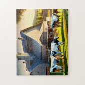 Zuivel Koeien foto puzzels internet puzzels (Verticaal)