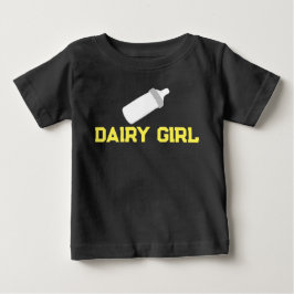 “Zuivel meisje” babyshirt