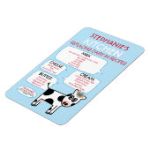 Zuivel Substituten voor Bakken Keukenkaart Magneet (Linkerzijde)