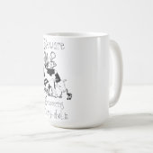 Zuivelalcohol herstellen koffiemok (Voorkant rechts)