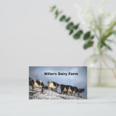 ZuivelBoerderij Visitekaartje (Staand voorkant)