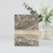 Zuivelboerderijen van RS Houston en WC White Briefkaart (Staand voorkant)