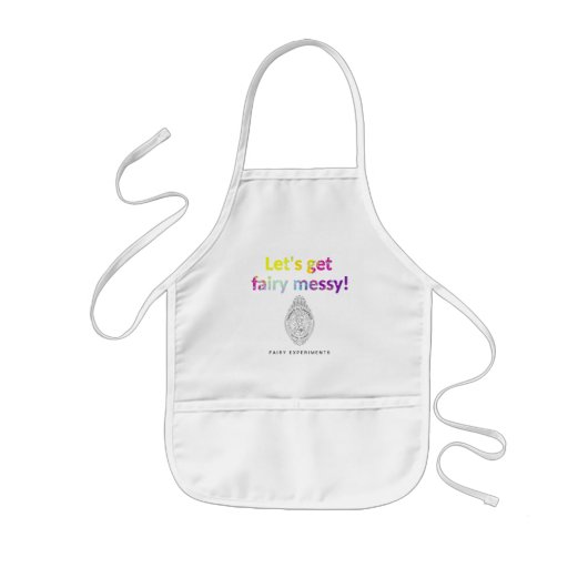 Zuivelexperimenten Kinder Schort (Voorkant)