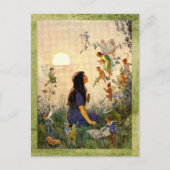 Zuivelgeheimen - Antiek Briefkaart (Voorkant)