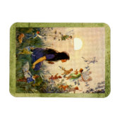 Zuivelgeheimen - Antiek Briefkaart Magneet (Horizontaal)