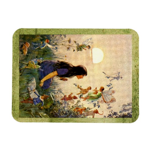 Zuivelgeheimen - Antiek Briefkaart Magneet (Horizontaal)