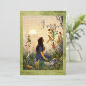 Zuivelgeheimen - Antiek Wenskaart Kaart (Staand voorkant)