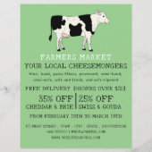 Zuivelkoe, Kaashandelaar Reclame Flyer (Voorkant)