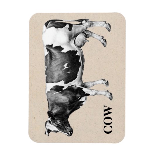 ZuivelKoe Magneet (Verticaal)