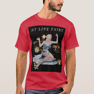 Zuivelliefhebbers, feeën, zeemeerminnen, sproeisto t-shirt