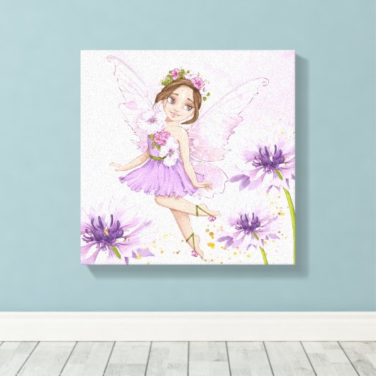 Zuivelnatursery decor set van 3 canvas afdruk (Insitu (Houten vloer))