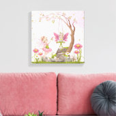 Zuivelnatursery decor set van 3 canvas afdruk (Insitu (Woonkamer))