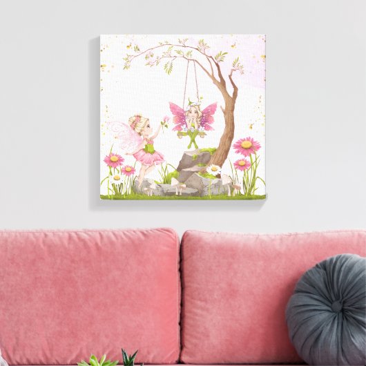 Zuivelnatursery decor set van 3 canvas afdruk (Insitu (Woonkamer))