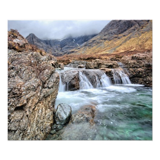 Zuivelpools Foto Afdruk (Voorkant)