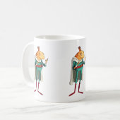 Zuivelreeksen van kikkertekens V.03 Koffiemok (Voorkant links)