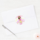 ZuivelSticker Ronde Sticker (Envelop)