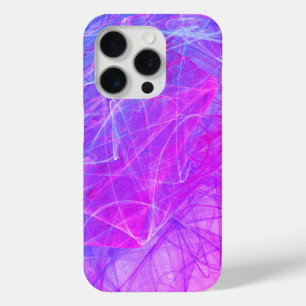 Zuivelstof - Wispy Textures, opmerkelijke kleuren iPhone 15 Pro Case