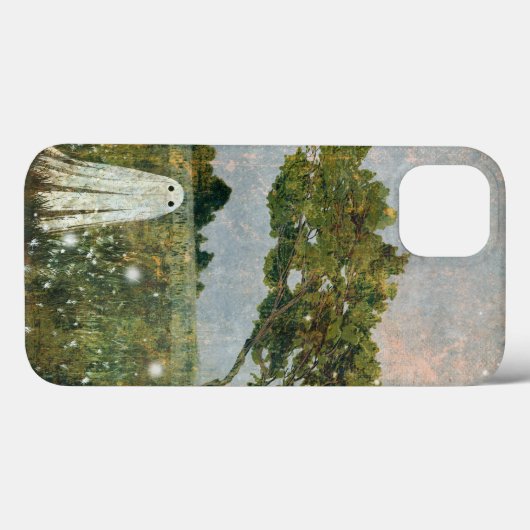 Zuivelstructuur Case-Mate iPhone Case (Achterkant (horizontaal))