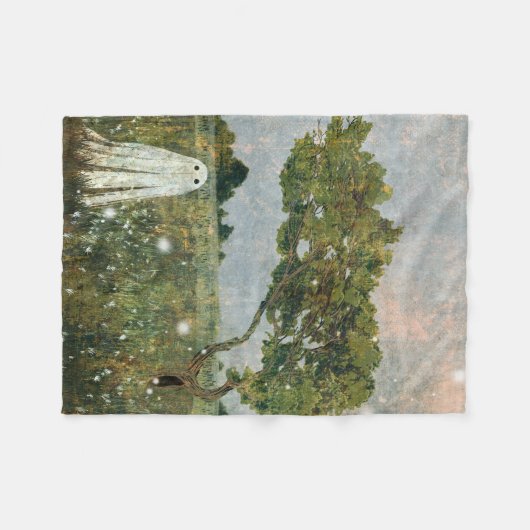 Zuivelstructuur Fleece Deken (Voorkant (Horizontaal))