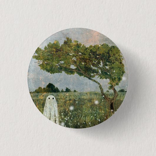 Zuivelstructuur Ronde Button 3,2 Cm (Voorkant)