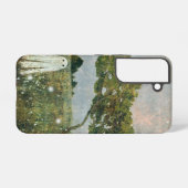 Zuivelstructuur Samsung Galaxy Hoesje (Achterkant horizontaal)