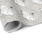 Zuiveltrappelpapier voor  runderkartonnen dozen cadeaupapier (Rol Hoek)