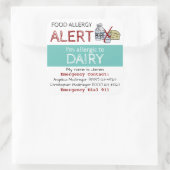 Zuivelvoeding Sticker Licht Blauwgroen (Tas)