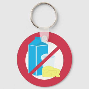 Zuivelvrij Rood Geen lactose of melkachtige waarsc Sleutelhanger