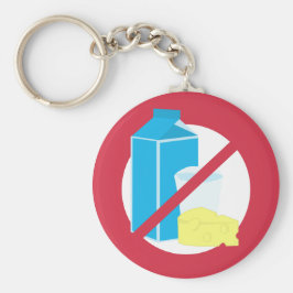 Zuivelvrij Rood Geen lactose of melkachtige waarsc Sleutelhanger