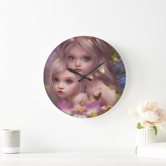 Zuivelzussen tussen de bloemen in het bos grote klok (Huis)