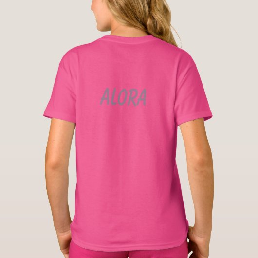 Zuivelzussen tussen de bloemen in het bos t-shirt (Achterkant)
