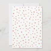 Zuiver 1e verjaardag - Roos Gold Pink Kaart (Achterkant)