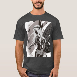 Zuiver, donkerbruine katoenkern Goblincore T-shirt