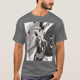 Zuiver, donkerbruine katoenkern Goblincore T-shirt