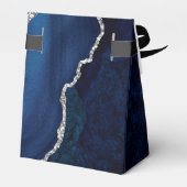 Zuiver en zilverhoudend edelsteen bedankdoosjes (Achterkant)