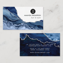 Zuiver en zilverhoudend edelsteen visitekaartje