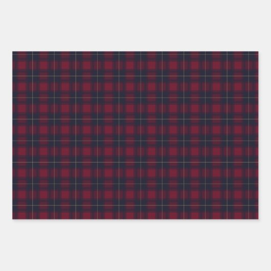 Zuiver geplakt buffel controleert traditioneel roo inpakpapier vel (Voorkant 3)