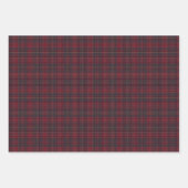 Zuiver geplakt buffel controleert traditioneel roo inpakpapier vel (Voorkant 2)